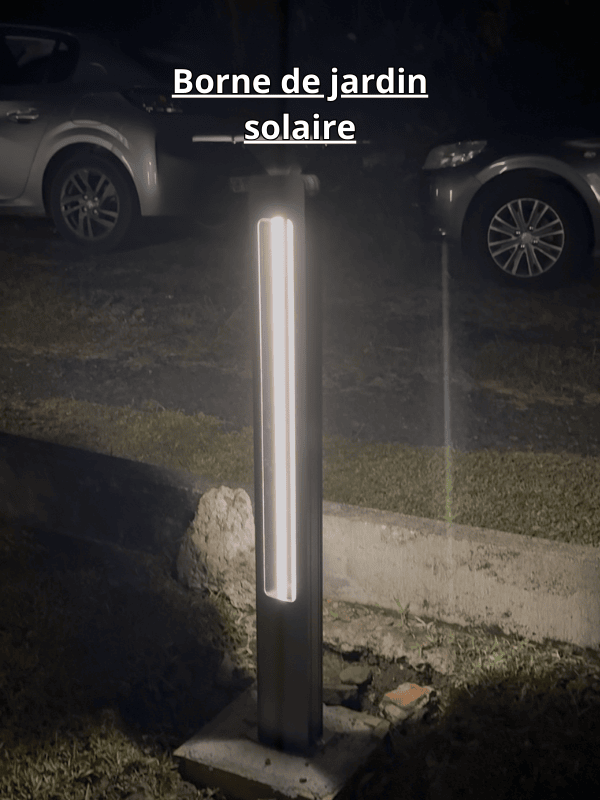 Éclairage de jardin solaire