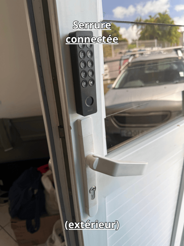 Domotique serrure connectée